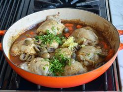 طرز تهیه خورش مرغ مراکشی تاجین
