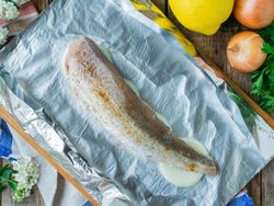 طرز تهیه ماهی هوکی در فر