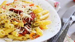 طرز تهیه پاستا ایتالیایی سبزیجات