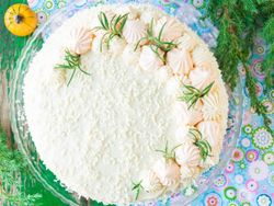 طرز تهیه کیک خامه ای کدو حلوایی و هویج