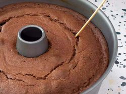 طرز تهیه کیک پوند شکلاتی خانگی