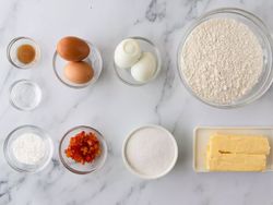 طرز تهیه شیرینی کره ای نروژی با زرده تخم مرغ